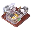 Music Box Stirling Engine Model Educational Physics Science Laboratory Teaching Tool