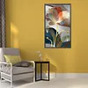 >SALE<5D DIY Diamond Painting Kits Golden Lotus Full Square Drill Wall Decor Art
