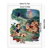 Snow White And The Dwarfs - 11CT Stamped Cross Stitch - 40*50cm - Disney