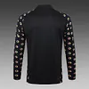 2024/2025 Juventus Half-Pull Training Suit Black Football Shirt 1:1 Thai Quality