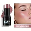 Cream Contour Sticks,Shades with Highlighter & Bronzer & Blush, Non-greasy and Water-resistant Face Contouring Pen