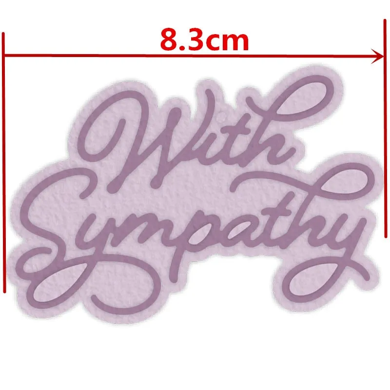 Warm Phrases Greetings Metal Cutting Dies Best Wishes Phrases Die Cuts For DIY Card Making New 2019 Embossed Crafts Cards