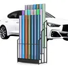3 Tier Textile Fabric Display Rack Save Space Car Vinyl Wrap Holder for PVC Film