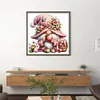 Strawberry Gnome - 11CT Stamped Cross Stitch - 45*45cm