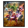 (Counted/Stamped) 11CT Movie Avengers - Cross Stitch 36*46cm/14.2*18.1in