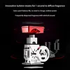 Car Aromatherapy Solar Engine Turbine Rotating Car Perfume Decoration