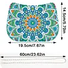 DIY Diamond Painting Crochet Double sided Drills Special Shaped Crossbody Shoulder Chain Bag Kit