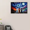 Three Cats-Paint by Numbers Acrylic Painting 60*40CM