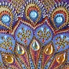 DIY Mandala Special Shaped Diamond Painting 50 Pages Notepad A5 Sketchbook