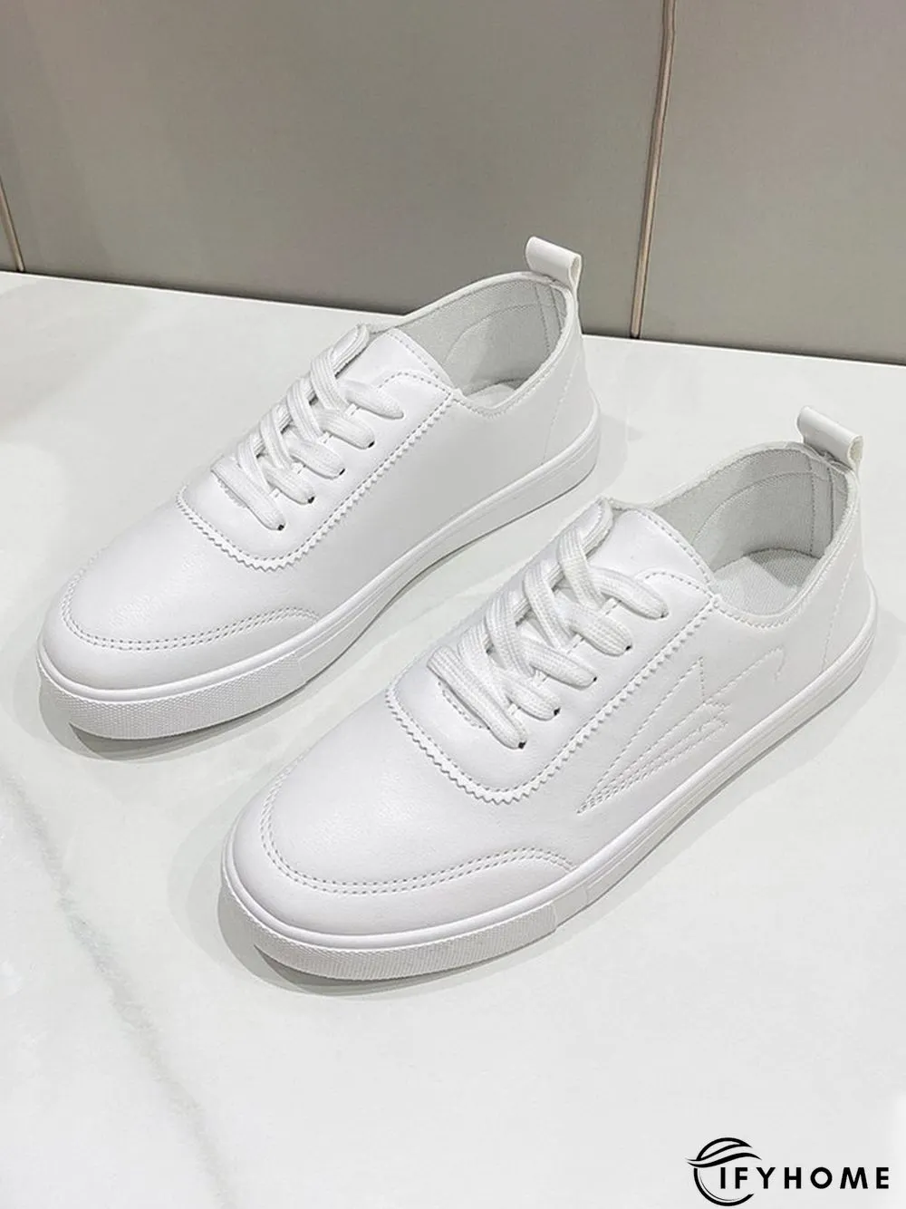 Women's Lace-up Front Flat Shoes | IFYHOME
