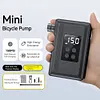 Fast Inflate Portable Pocket Bike Pump with Digital Gauge Bicycle Pump Auto Stop