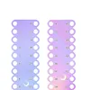 2Pcs-30 Holes Embroidery Floss Organizer Cross Stitch Thread Holder Line Storage Boards