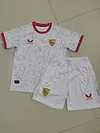 2024-2025 KIDS Sevilla FC Home Football Shirt 1:1 Thai Quality