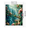 (Multi-Style) Flower House Scenery-11CT Stamped Cross Stitch 45*55cm/17.72*21.65in