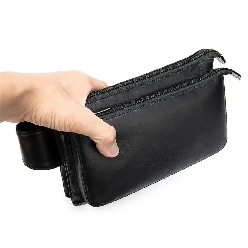 Outdoor Casual Practical Large Capacity Leather Chest Bags