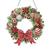DIY Special Shaped Drills Diamond Painting Flower Wreath Kit