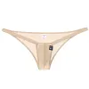 Men's Sexy Low Waist Mesh Transparent Briefs