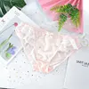Bronzing star lace ice silk briefs