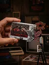 Stranger Things Glitter Shaker Keychains Bag Charm Cute Gift Idea