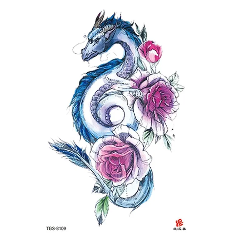 Tattoo Sticker Totem Symbol Temporary Sleeve Tattoo Waterproof Sexy Body Art Fashion