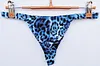 Men's Leopard Thong Underwear Bikini Low Rise Brief