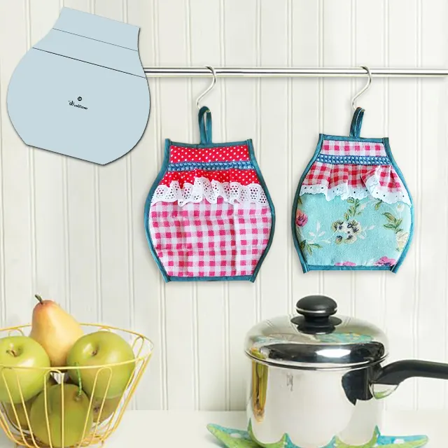 DIY Agarradores de ollas Sewing Template & Instructions