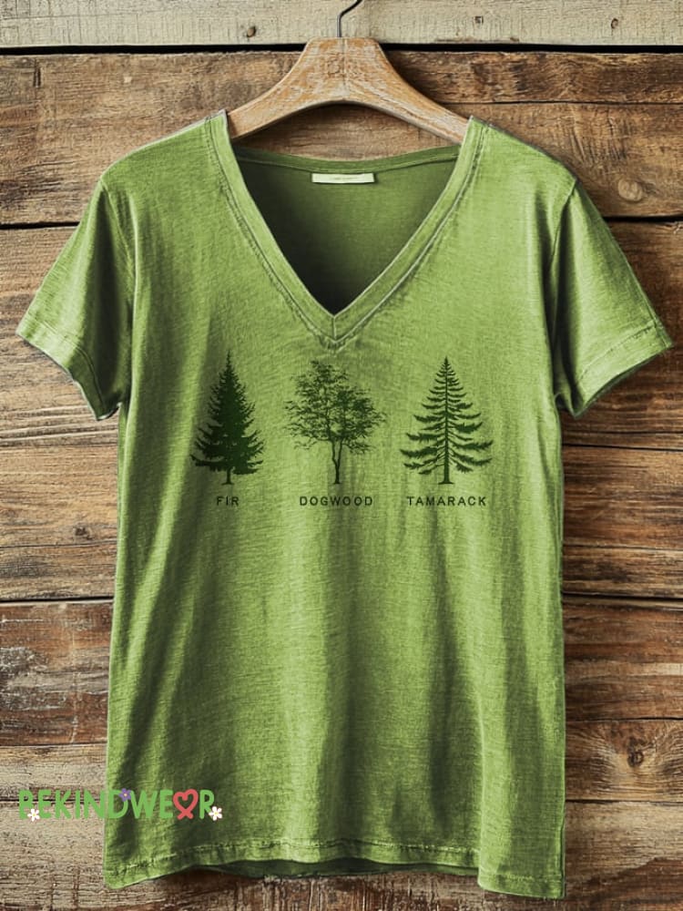 Women&rsquo;s FDT Tree Print T-Shirt grass green / S