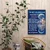 【Limited Stock Sale】To My Grandson Never Forget I Love You Quotes - Special Shaped Diamond Painting 30*40cm