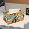 Wooden Colorful Pattern 5D Diamond Painting Tissue Holder Diamond Art Tissue Box
