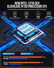 Intel 12th Alder Lake N100 Mini PC--NucBox G2