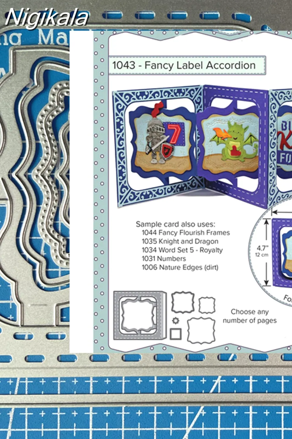 Nigikala Goddess Metal Cutting Dies Card set diy Scrapbooking Photo Album Decorative Embossing Paper Card Crafts Die