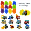 12/20 Pack Colorful Easter Egg Fillers Presents for Girls Boys Kids Toddlers
