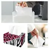 5D DIY Diamond Painting Handmade Crystal Square Tissue Box Kit (Zebra)