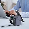 4-in-1 Magnetic Automatic Rotating Wireless Charging Can Seamlessly Charge Your Mobile Phone, Watch And Headphones At The Same Time