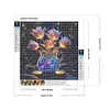 Luminous Flowers-Full Round Diamond Painting