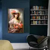 Diamond Painting-DIY Full Round Drill Flower Beauty(40*60CM）