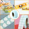 (Square/Round)3000 Pieces Blank Labels Self Adhesive Writable Stickers Supplies