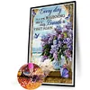 (Big Size)Every Day Is a New Beginning-Full Round Diamond Painting 40*60CM