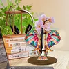 Diamond Painting Wooden Elephant Diamond Painting Flower Vase Ornaments for Home Office Decor