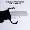 Clavier Bluetooth sans fil avec pav&eacute; tactile
