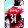 (Multi Style)Footballer - Vintage Metal Signs - 20*30cm