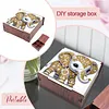 Diamond Painting Wooden Elephant 4 Slots Diamond Painting Storage Box for Adult Beginner