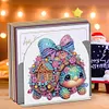Christmas Acrylic DIY 5D Diamond Art Painting Napkin Holder Set (Tortoise)