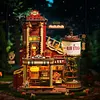 Gift factory handmade DIY wooden assembly building blocks