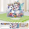 Acrylic White Horse Elf - 5D DIY Craft Ornament