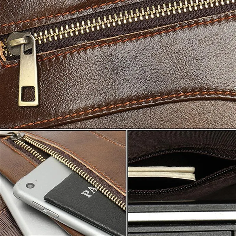 Exquisite Handbag Business Large-Capacity Messenger Bag