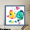 Fish - 9CT Partial Beaded Cross Stitch Kit(27x27cm)