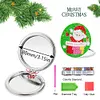 DIY Double Sided Special Shape Diamond Painting Compact Mirror Kit (Santa)