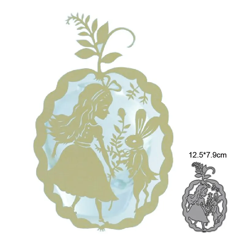 Customized Dies Christmas Wreath Heart Border Metal Cutting Dies Scrapbooking Dies For DIY Craft Paper Card Making Stencils Dies