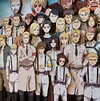 3D Decorative Paint of All Characters of Attack On Titan - Attack On Titan - Kalahome